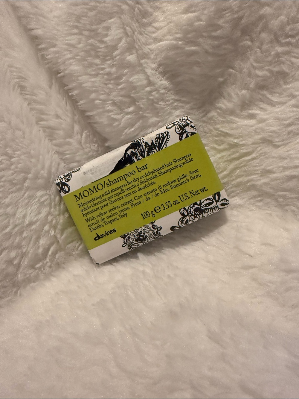 Davines MOMO Shampoo Bar